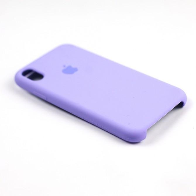 Чехол силиконовый для iPhone Xs Max Лаванда-2