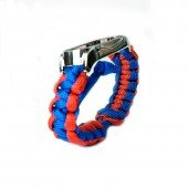 Браслет для Xiaomi Band 5/6 Caterpillar design Blue/Red Браслет для Xiaomi Band 5/6 Caterpillar design Blue/Red