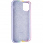 Colorfull Braided Soft Case iPhone 13 Pink/Purple Colorfull Braided Soft Case iPhone 13 Pink/Purple