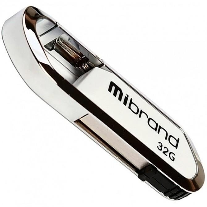 Флеш память Mibrand USB 2.0 32Gb Aligator Белый