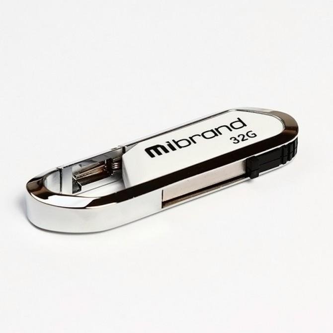 Флеш память Mibrand USB 2.0 32Gb Aligator Белый-1