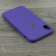 Чохол силіконовий для iPhone X/Xs Темно фіолетовий