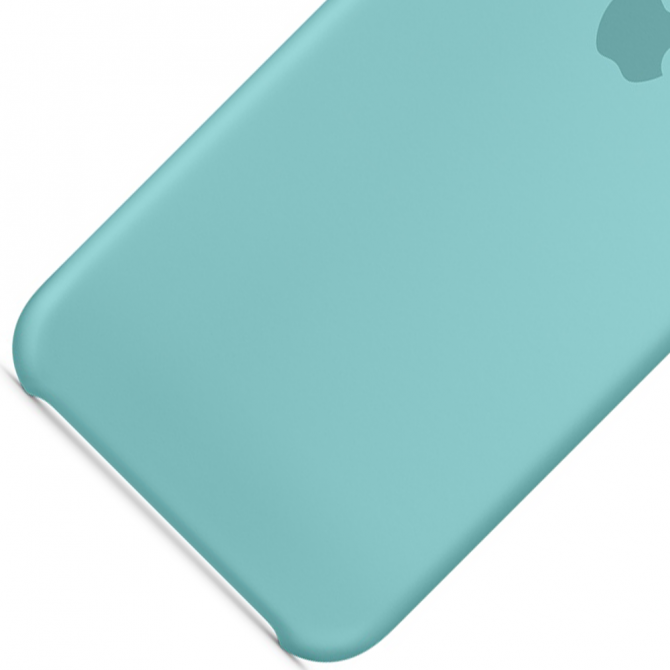 Чохол силіконовий для iPhone X/Xs Світло Бірюзовий-3