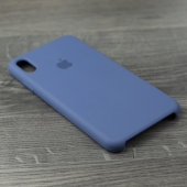 Чохол силіконовий для iPhone Xs Max синій Чохол силіконовий для iPhone Xs Max синій