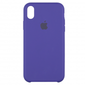 Чохол силіконовий для iPhone Xs Max Темно фіолетовий Чохол силіконовий для iPhone Xs Max Темно фіолетовий