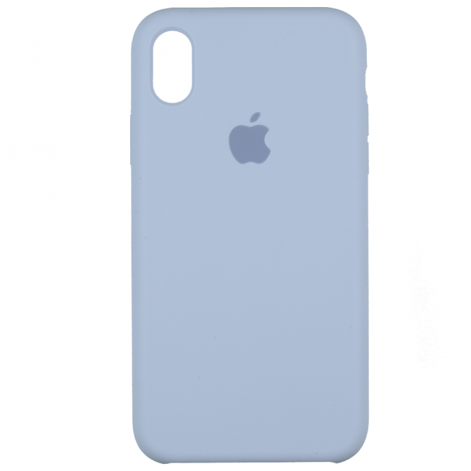 Чохол силіконовий для iPhone Xr Блакитний-1