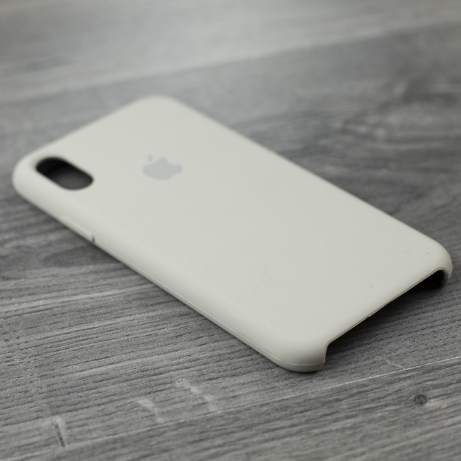 Чехол силиконовый для iPhone Xr Галька-3