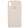 Чехол силиконовый для iPhone Xr Бежевый