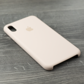 Чехол силиконовый для iPhone Xr Бежевый Чехол силиконовый для iPhone Xr Бежевый