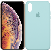 Чохол силіконовий для iPhone Xr Мінтоловий
