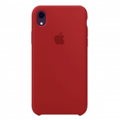 Чохол силіконовий для iPhone Xr Бордовий