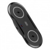 Бездротові ЗП XO WX025 20W 2in1 Black Бездротові ЗП XO WX025 20W 2in1 Black