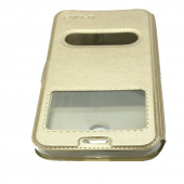 Чехол книжка U-Like Simple для Samsung J330 (2017) Gold