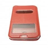 Чехол книжка U-Like Simple для Samsung J330 (2017) Red