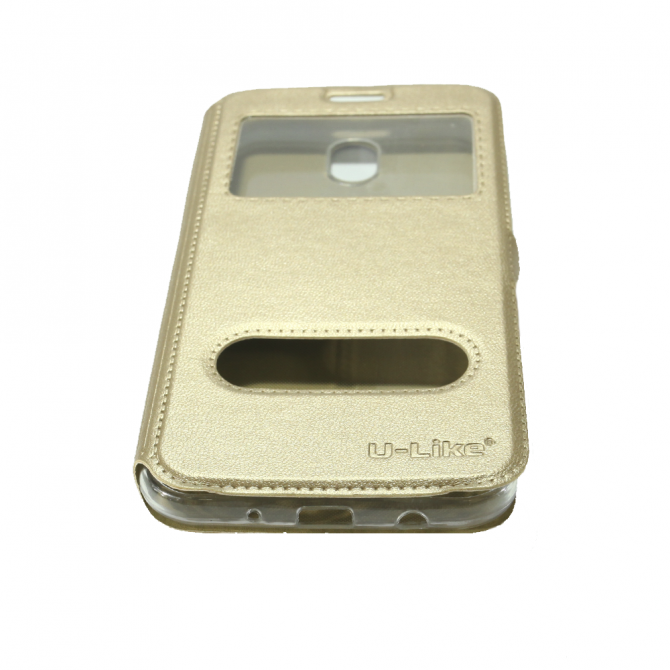 Чохол книжка U-Like Simple для Samsung J530 (2017) Золотий-3