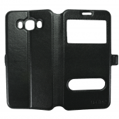 Чехол книжка U-Like Simple для Samsung J710 (2016) Чёрный