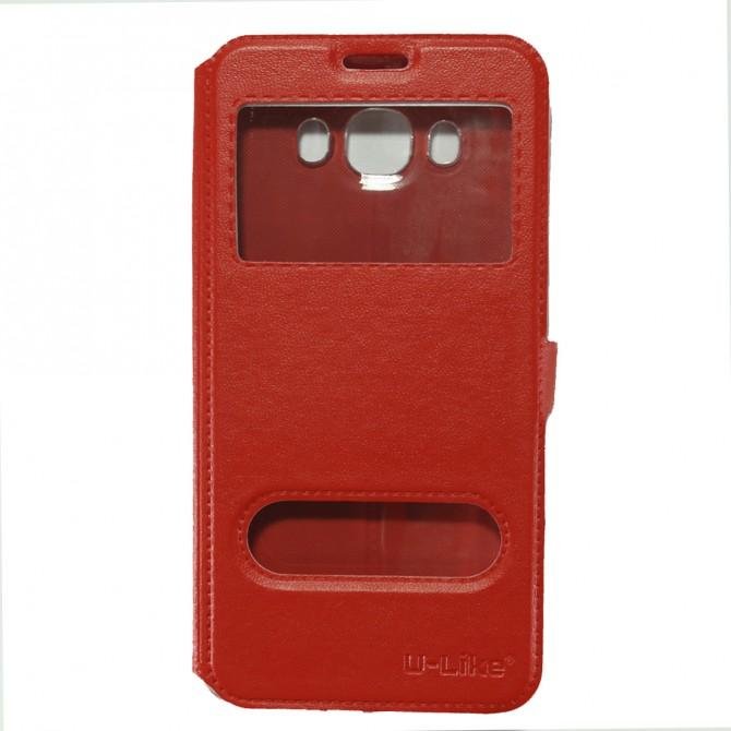 Чохол книжка U-Like Simple для Samsung J710 (2016) Червоний-1