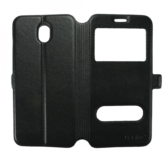 Чехол книжка U-Like Simple для Samsung J730 (2017) Чёрный-5