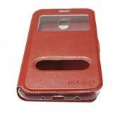 Чехол книжка U-Like Simple для Samsung J730 (2017) Red