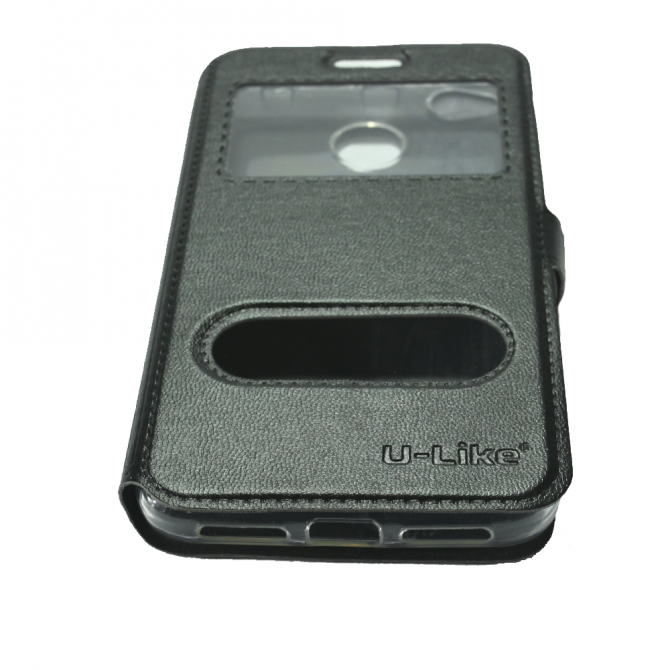 Чохол книжка U-Like Simple для Xiaomi Redmi 4x Чорний-3