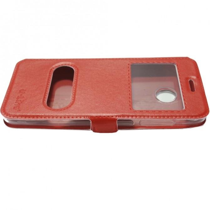 Чохол книжка U-Like Simple для Xiaomi Redmi 4x Червоний-5