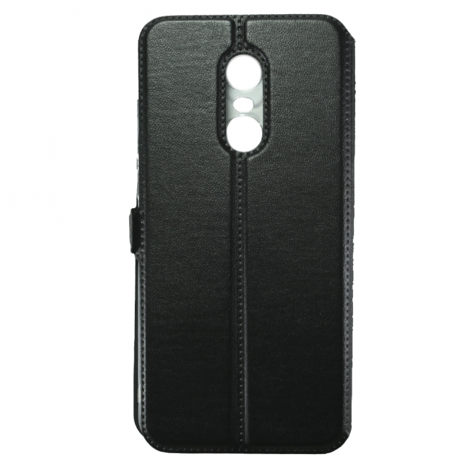 Чехол книжка U-Like Simple для Xiaomi Redmi 5 Plus Чёрный-2