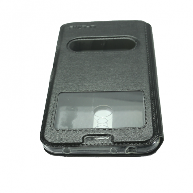 Чехол книжка U-Like Simple для Xiaomi Redmi 5 Plus Чёрный-4