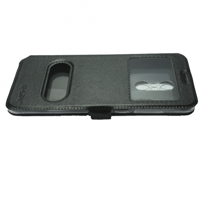 Чехол книжка U-Like Simple для Xiaomi Redmi 5 Plus Чёрный-5