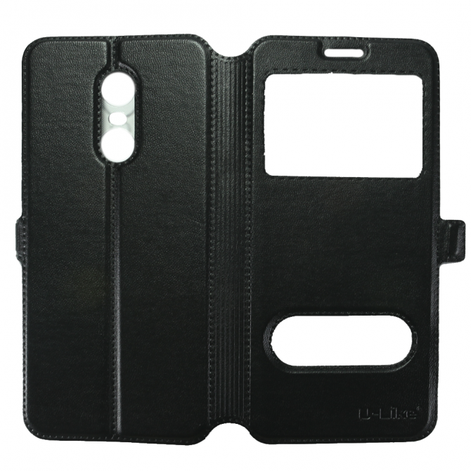 Чехол книжка U-Like Simple для Xiaomi Redmi 5 Plus Чёрный-6