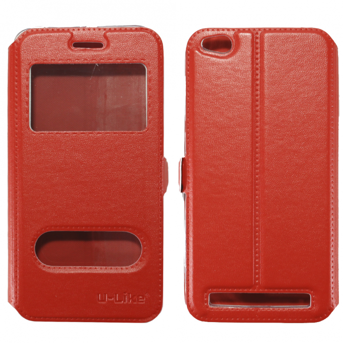 Чохол книжка U-Like Simple для Xiaomi Redmi 5a/Redmi Go Червоний