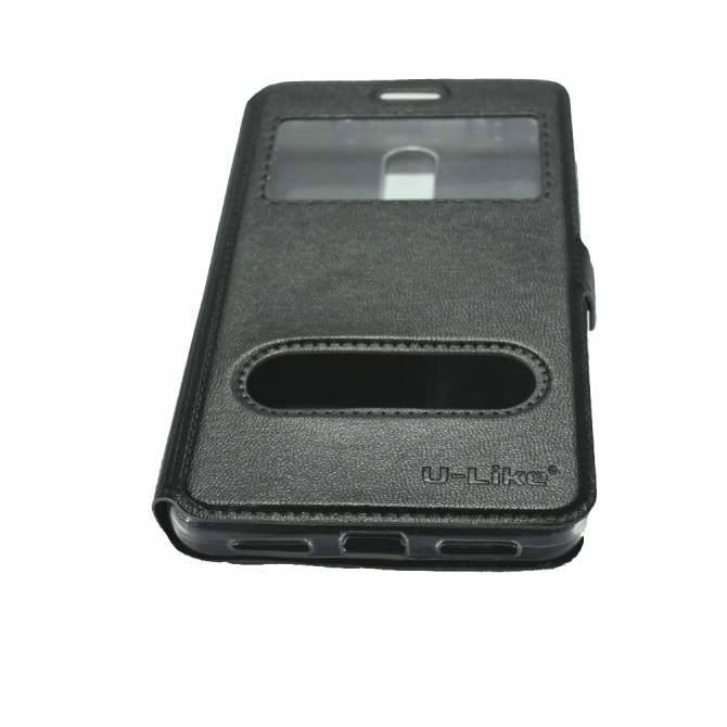 Чохол книжка U-Like Simple для Xiaomi Redmi Note 4x Чорний-3