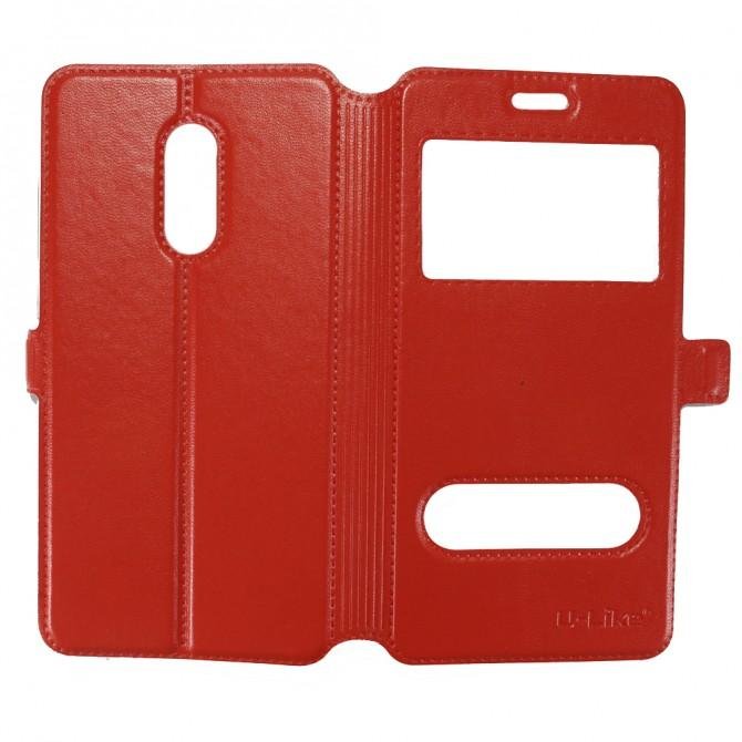 Чохол книжка U-Like Simple для Xiaomi Redmi Note 4x Червоний-6