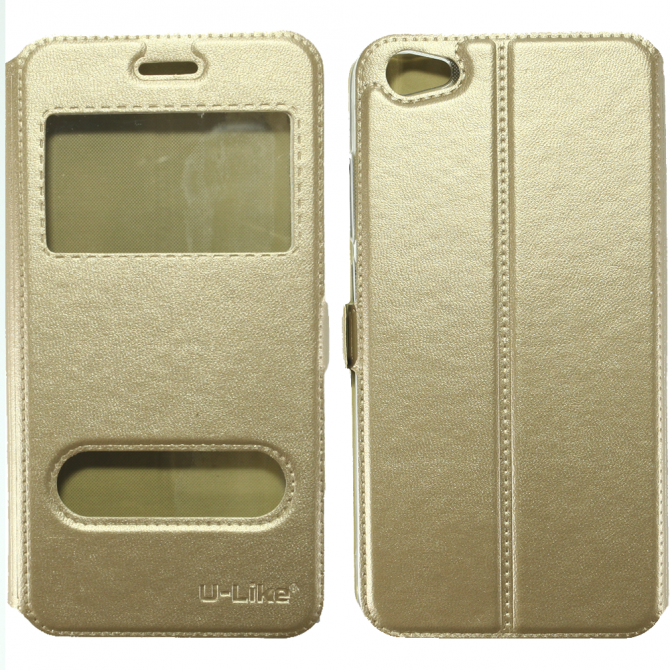 Чехол книжка U-Like Simple для Xiaomi Redmi Note 5a Gold