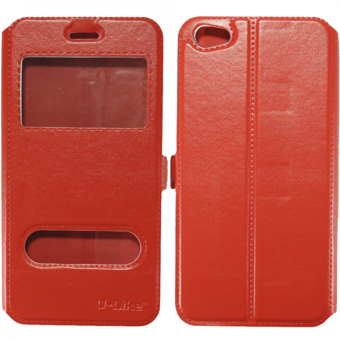 Чехол книжка U-Like Simple для Xiaomi Redmi Note 5a Red