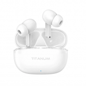 Навушники Bluetooth TWS навушники TITANUM TW373 White