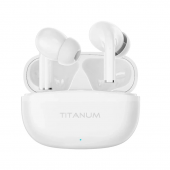 Навушники Bluetooth TWS навушники TITANUM TW373 White