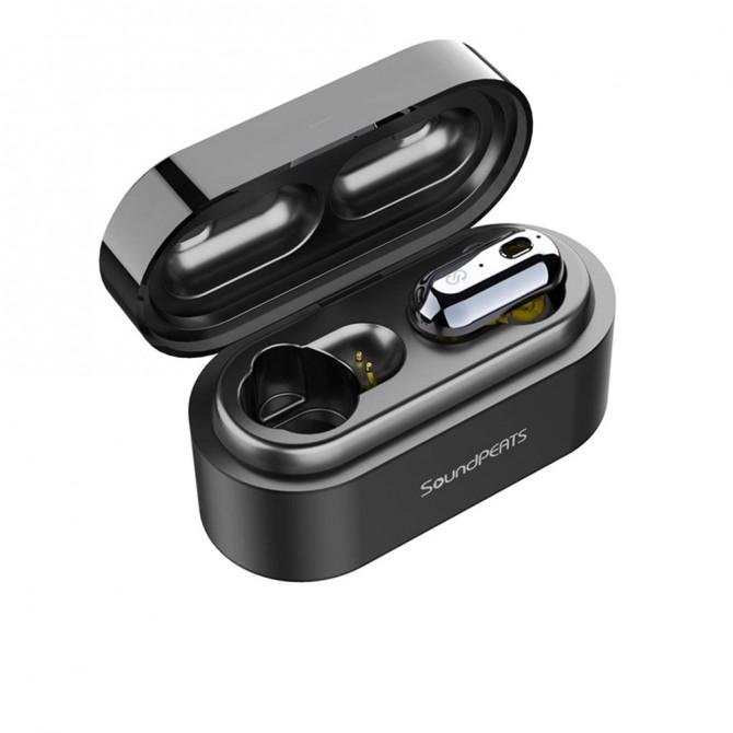 Беспроводные наушники SoundPeats TrueNgine Чёрный-1