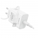 Сетевое зарядное устройство 1Type-C Borofone BA109A PD40W White + Type-C to Type-C