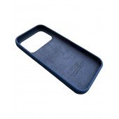 Силиконовый чехол для iPhone 17 Pro Deep Navy FULL Силиконовый чехол для iPhone 17 Pro Deep Navy FULL