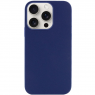 Силиконовый чехол для iPhone 14 Pro Max Deep Navy FULL (NO LOGO)