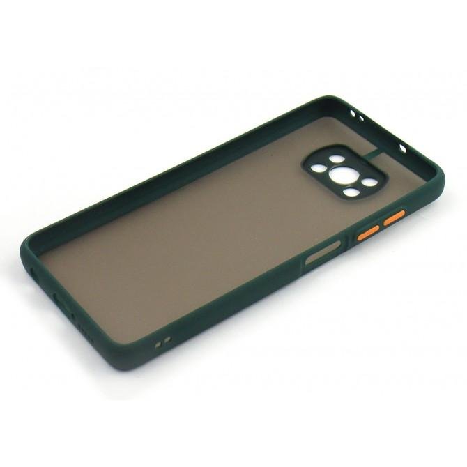 Чохол MATT CASE Xiaomi Poco X3 Dark Green-3