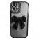 Накладка Glossy Bow для iPhone 16 Black