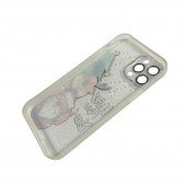 Чохол Christmas Glass Camera iPhone 16 Pro White Чохол Christmas Glass Camera iPhone 16 Pro White