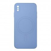 Чохол Monro series з MagSafe для iPhone X/ Xs Sky Чохол Monro series з MagSafe для iPhone X/ Xs Sky