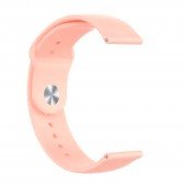 Ремінець універсальний силіконовий Semi-twill 22mm Рожевий Ремінець універсальний силіконовий Semi-twill 22mm Рожевий