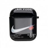 Чехол U-Like Glossy Brand Protective Case For Airpods NIKE Black
