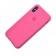 Оригинальный силиконовый чехол для iPhone Xs Max Малиновый