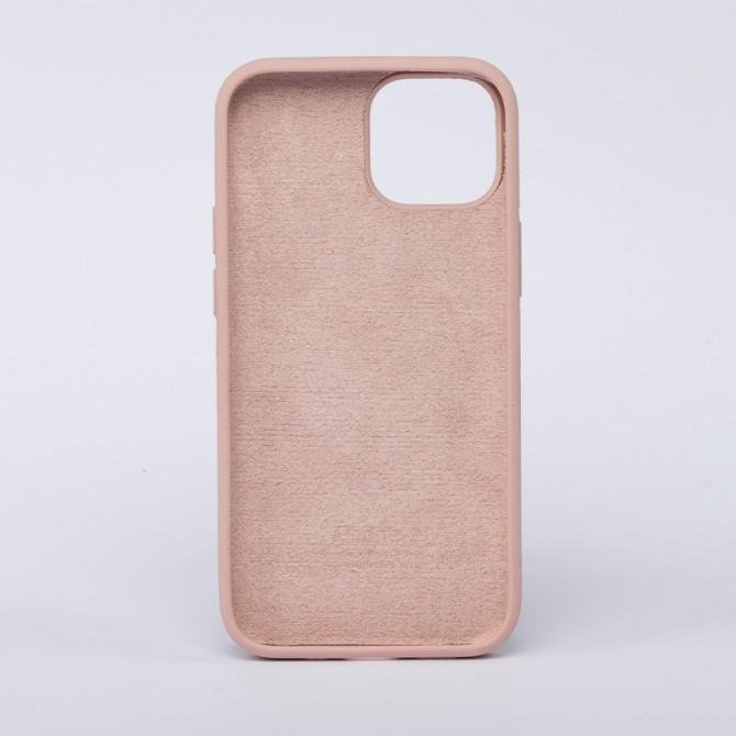 Оригинальный силиконовый чехол для iPhone 14 Pro Pink Sand FULL-1