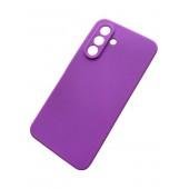 Чехол Original Soft Case Samsung Galaxy S24 FE Фиолетовый FULL