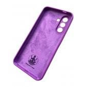 Чехол Original Soft Case Samsung Galaxy S24 FE Фиолетовый FULL